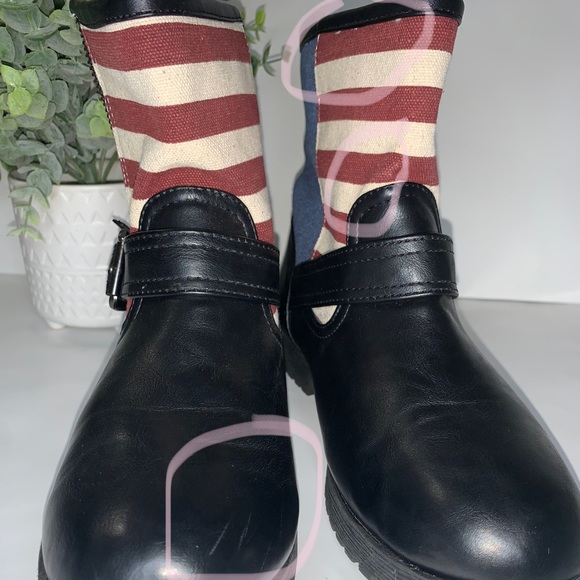 Rue21 American Flag Ankle Boots - Picture 7 of 9